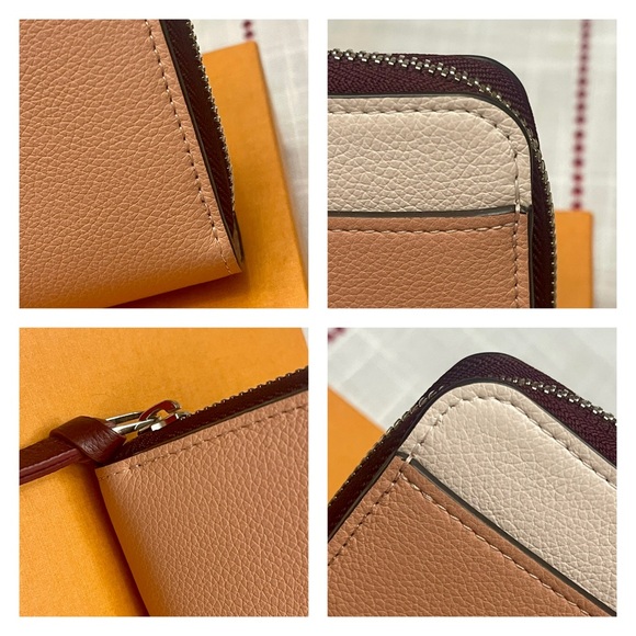 LOUIS VUITTON Zippy Lock Me Leather Wallet - Picture 13 of 14